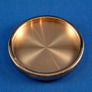 Brass Castor Cups 64mm diameter (145h)